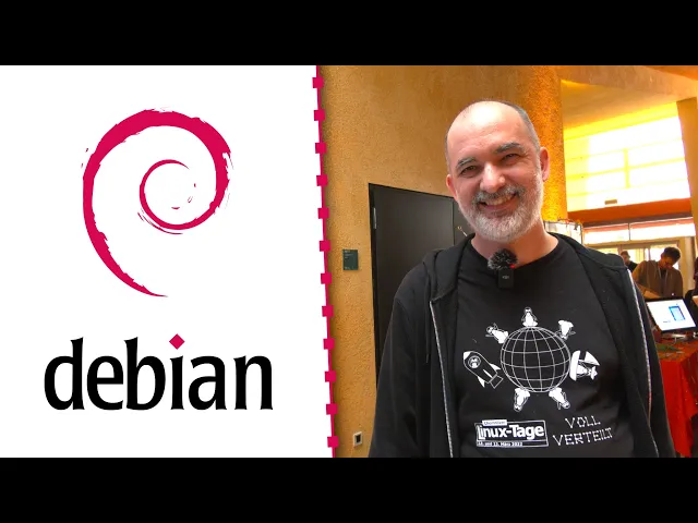 YouTube Cover für Debian Interview